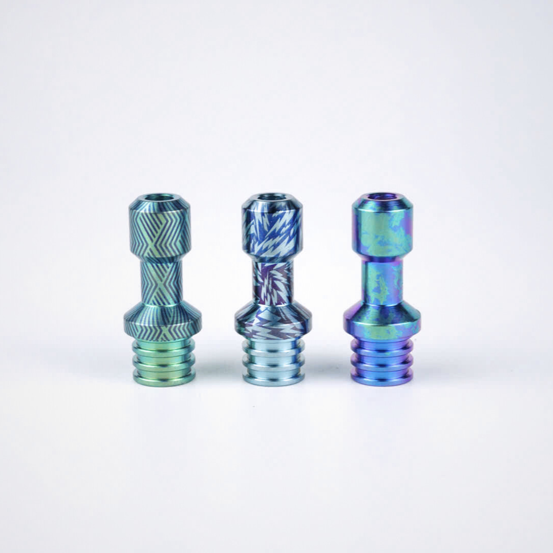 Anodized Titanium Mouthpiece